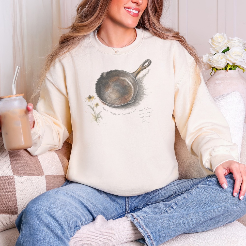 Ferrum Domesticum The Good Skillet Wildflower Sweatshirt